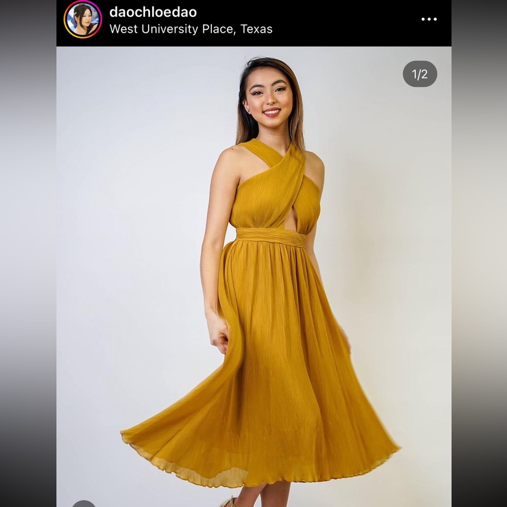 PROJECT RUNWAY WINNER CHLOE DAO DRESS